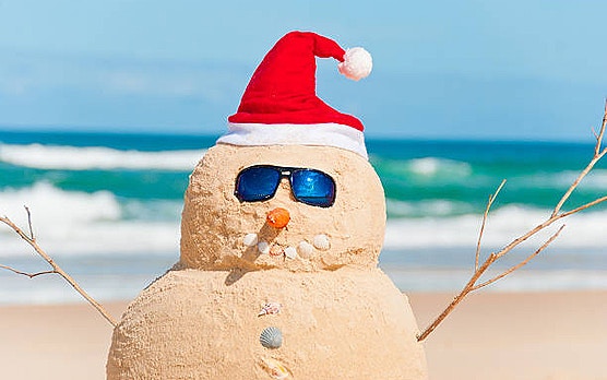 sand snowman