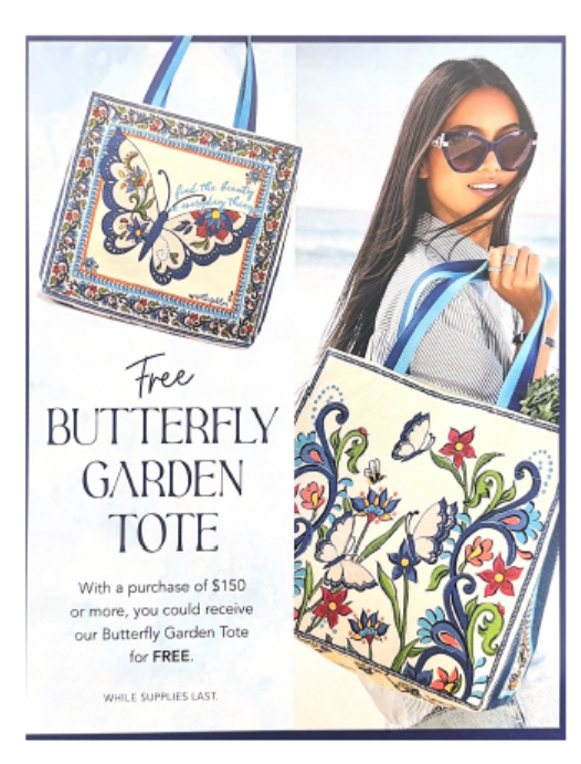 FREE Butterfly Garden Tote – Brighton icon