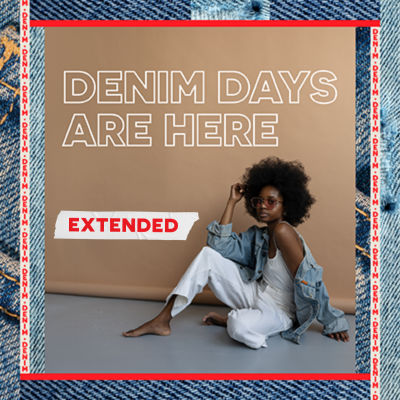Denim Days are here extended