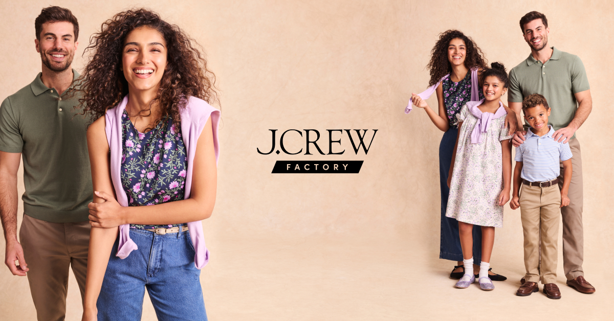 50% Off Storewide at J.Crew Factory! icon