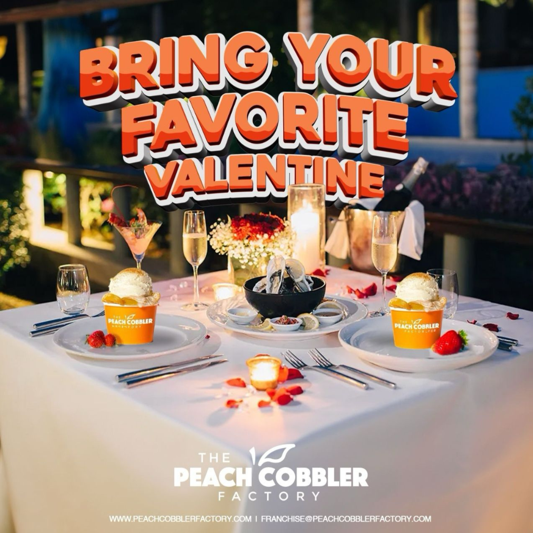 Valentine’s Day Specials at Peach Cobbler! icon