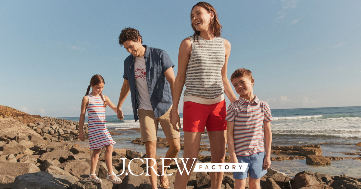 UP TO 60% OFF AT J.CREW FACTORY! icon