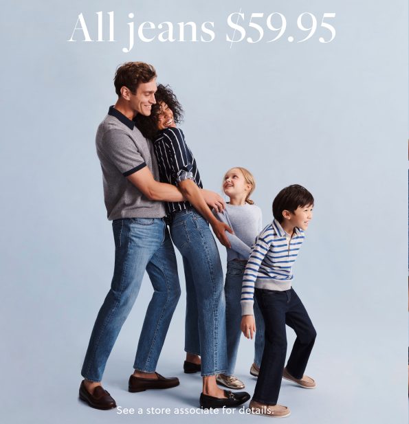 UP TO 60% OFF EVERYTHING AT J.CREW FACTORY! icon