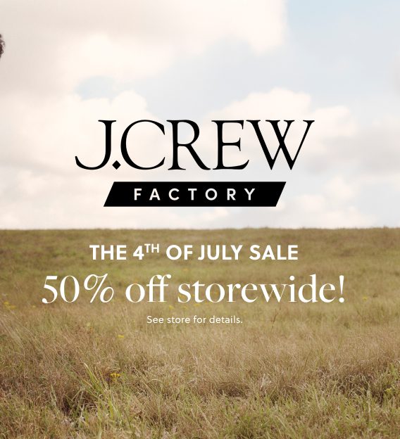 The 4th of July Sale at J.Crew Factory! icon
